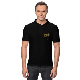 classic_polo_shirt с принтом Король Вечеринки - Ego Sun в Новосибирске,  |  | Тематика изображения на принте: 