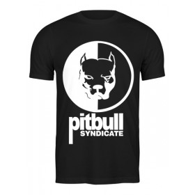 Мужская футболка с принтом Pitbull syndicate в Новосибирске,  |  | 