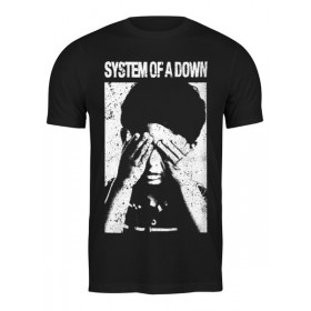 Мужская футболка с принтом System Of A Down в Новосибирске,  |  | 