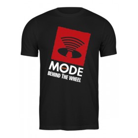 Мужская футболка с принтом Depeche Mode / Behind The wheel в Новосибирске,  |  | 