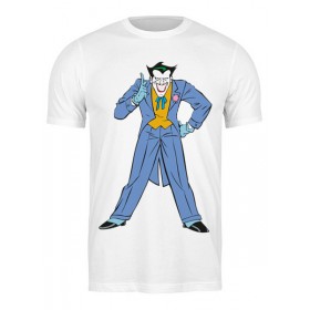 Мужская футболка с принтом Joker (Джокер) в Новосибирске,  |  | 