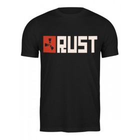 Мужская футболка с принтом Rust. The computer game в Новосибирске,  |  | 