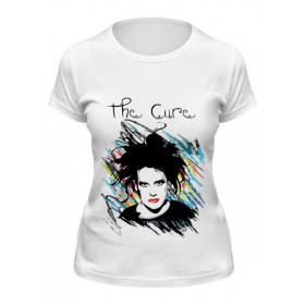 Женская футболка с принтом The Cure в Новосибирске,  |  | 
