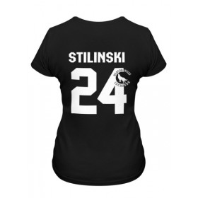 Женская футболка с принтом Stilinski 24 в Новосибирске,  |  | 