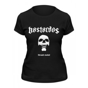 Женская футболка с принтом Bastardos в Новосибирске,  |  | 