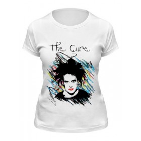 Женская футболка с принтом The Cure в Новосибирске,  |  | 
