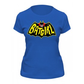 Женская футболка с принтом Batgirl в Новосибирске,  |  | 