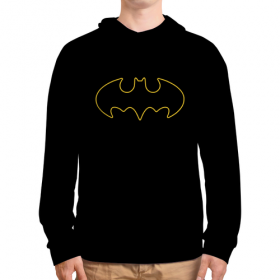 full_print_hoodie с принтом BATMAN - Black Night в Новосибирске, 92% хлопка 8% эластана Плотность: 245 гр/м2 |  | 