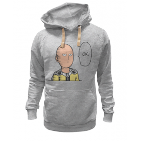 hoodie с принтом One Punch Man в Новосибирске,  |  | Тематика изображения на принте: 