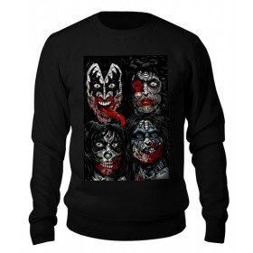 sweatshirt с принтом KISS Zombies в Новосибирске,  |  | 