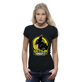 Женская футболка Premium с принтом Бэтмен (Рыцарь Готэма) в Новосибирске,  |  | 
