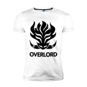 Мужская футболка премиум с принтом Orc Mage - Overlord в Новосибирске, 92% хлопок, 8% лайкра | приталенный силуэт, круглый вырез ворота, длина до линии бедра, короткий рукав | lineage | orc mage | overlord