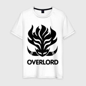 Мужская футболка хлопок с принтом Orc Mage - Overlord в Новосибирске, 100% хлопок | прямой крой, круглый вырез горловины, длина до линии бедер, слегка спущенное плечо. | lineage | orc mage | overlord