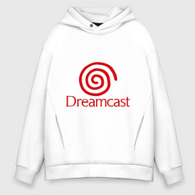 Мужское худи Oversize хлопок с принтом Dreamcast в Новосибирске, френч-терри — 70% хлопок, 30% полиэстер. Мягкий теплый начес внутри —100% хлопок | боковые карманы, эластичные манжеты и нижняя кромка, капюшон на магнитной кнопке | dreamcast | sega | видеоигры | приставки | сега