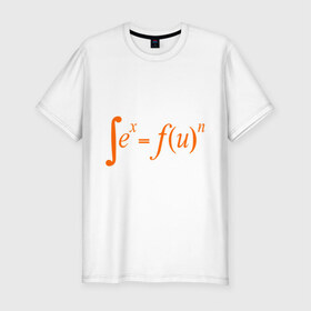 Мужская футболка премиум с принтом Sex Fun в Новосибирске, 92% хлопок, 8% лайкра | приталенный силуэт, круглый вырез ворота, длина до линии бедра, короткий рукав | забава | интеграл | переменная | уравнение | формула