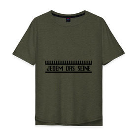Мужская футболка хлопок Oversize Jedem Das Seine купить в Новосибирске