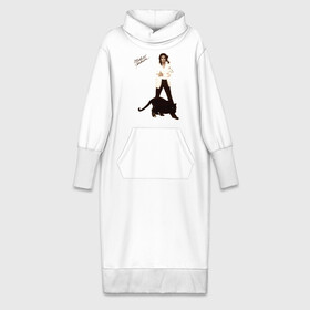 Платье удлиненное хлопок с принтом Michael Jackson (2) в Новосибирске,  |  | jackson | michael | mj | pop | джексон | майкл | майкл джексон | поп