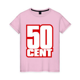 Женская футболка хлопок с принтом 50 cent в Новосибирске, 100% хлопок | прямой крой, круглый вырез горловины, длина до линии бедер, слегка спущенное плечо | gangsta | gansta | hip | hip hop | hop | rap | рэп | рэпчина | хип | хип хоп | хипхоп | хоп