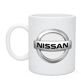 Кружка с принтом Nissan в Новосибирске, керамика | объем — 330 мл, диаметр — 80 мм. Принт наносится на бока кружки, можно сделать два разных изображения | nisan | nissan | авто | автобренды | автомобиль | машинки | машины | нисан | ниссан | ниссанчик | тачки