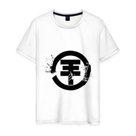 Мужская футболка хлопок с принтом Tokio Hotel (2) в Новосибирске, 100% хлопок | прямой крой, круглый вырез горловины, длина до линии бедер, слегка спущенное плечо. | Тематика изображения на принте: emo | rock | метал | металл | эмо