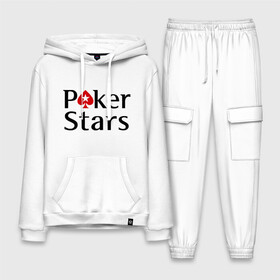 Мужской костюм хлопок с толстовкой с принтом Poker Stars в Новосибирске,  |  | pokerstars