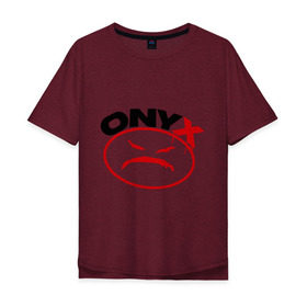 Мужская футболка хлопок Oversize с принтом Onyx в Новосибирске, 100% хлопок | свободный крой, круглый ворот, “спинка” длиннее передней части | Тематика изображения на принте: gangsta | hip hop | hop | оникс | хоп