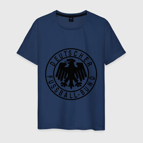 Мужская футболка хлопок с принтом Германия в Новосибирске, 100% хлопок | прямой крой, круглый вырез горловины, длина до линии бедер, слегка спущенное плечо. | germany | германия | политические