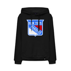 Мужская толстовка хлопок с принтом New York Rangers в Новосибирске, френч-терри, мягкий теплый начес внутри (100% хлопок) | карман-кенгуру, эластичные манжеты и нижняя кромка, капюшон с подкладом и шнурком | Тематика изображения на принте: new york rangers | nhl | национальная хоккейная лига | нью йорк рейнджерс | хоккей | хоккейная лига