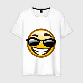 Мужская футболка хлопок с принтом Emoticons tonygines (3) в Новосибирске, 100% хлопок | прямой крой, круглый вырез горловины, длина до линии бедер, слегка спущенное плечо. | 