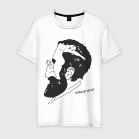 Мужская футболка хлопок с принтом Портрет Зигмунда Фрейда в Новосибирске, 100% хлопок | прямой крой, круглый вырез горловины, длина до линии бедер, слегка спущенное плечо. | зигмунд фрейд | знаменитость | знаменитые личности | психология