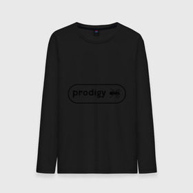 Мужской лонгслив хлопок с принтом Prodigy лого с муравьем в Новосибирске, 100% хлопок |  | Тематика изображения на принте: prodigy | логотип | продиджи | электронная музыка