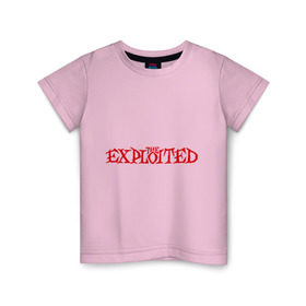 Детская футболка хлопок с принтом The Exploited в Новосибирске, 100% хлопок | круглый вырез горловины, полуприлегающий силуэт, длина до линии бедер | exploited | rock | панк | рок | эксплойтэд