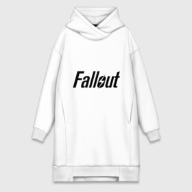 Платье-худи хлопок с принтом Fallout в Новосибирске,  |  | fallout | логотип | постапокалиптические | радиация | фаллаут | фоллаут