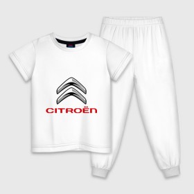 Детская пижама хлопок с принтом Citroen в Новосибирске, 100% хлопок |  брюки и футболка прямого кроя, без карманов, на брюках мягкая резинка на поясе и по низу штанин
 | citroen | авто | авто2012 | автомобили | автомобиль | бренд | бренды | логотип | ситроен