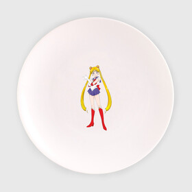 Тарелка 3D с принтом Sailor moon (1) в Новосибирске, фарфор | диаметр - 210 мм
диаметр для нанесения принта - 120 мм | Тематика изображения на принте: аниме | сейлор мун | сэйлор мун