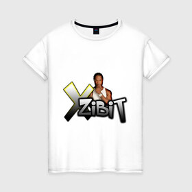 Женская футболка хлопок с принтом Xzibit в Новосибирске, 100% хлопок | прямой крой, круглый вырез горловины, длина до линии бедер, слегка спущенное плечо | gangsta | gansta | hip | hip hop | hop | rap | рэп | рэпчина | хип | хип хоп | хипхоп | хоп
