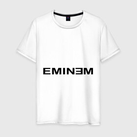 Мужская футболка хлопок с принтом Eminem (4) в Новосибирске, 100% хлопок | прямой крой, круглый вырез горловины, длина до линии бедер, слегка спущенное плечо. | Тематика изображения на принте: gangsta | gansta | hip | hip hop | hop | rap | реп | рэп | рэпчина | хип | хип хоп | хоп | эминем