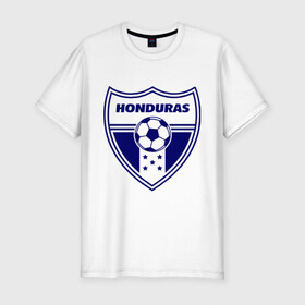 Мужская футболка премиум с принтом Сборная Гондураса в Новосибирске, 92% хлопок, 8% лайкра | приталенный силуэт, круглый вырез ворота, длина до линии бедра, короткий рукав | евро 2012