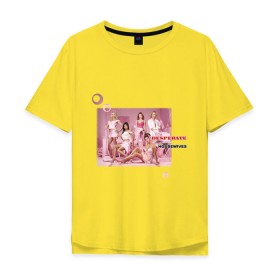 Мужская футболка хлопок Oversize с принтом Desperate Housewives (4) в Новосибирске, 100% хлопок | свободный крой, круглый ворот, “спинка” длиннее передней части | Тематика изображения на принте: desperate housewives | отчаянные домохозяйки