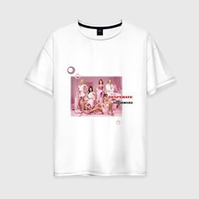 Женская футболка хлопок Oversize с принтом Desperate Housewives (4) в Новосибирске, 100% хлопок | свободный крой, круглый ворот, спущенный рукав, длина до линии бедер
 | Тематика изображения на принте: desperate housewives | отчаянные домохозяйки