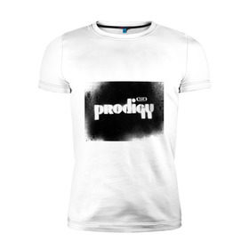 Мужская футболка премиум с принтом The Prodigy (5) в Новосибирске, 92% хлопок, 8% лайкра | приталенный силуэт, круглый вырез ворота, длина до линии бедра, короткий рукав | Тематика изображения на принте: 