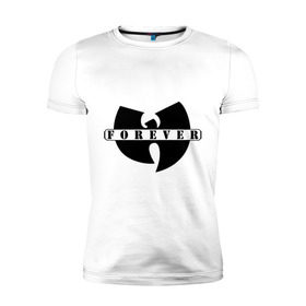 Мужская футболка премиум с принтом Wu-Tang Forever в Новосибирске, 92% хлопок, 8% лайкра | приталенный силуэт, круглый вырез ворота, длина до линии бедра, короткий рукав | gansta | hip | hip hop | hop | рэп | хип | хип хоп | хипхоп