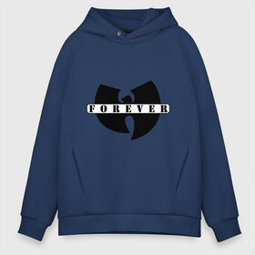 Мужское худи Oversize хлопок с принтом Wu-Tang Forever в Новосибирске, френч-терри — 70% хлопок, 30% полиэстер. Мягкий теплый начес внутри —100% хлопок | боковые карманы, эластичные манжеты и нижняя кромка, капюшон на магнитной кнопке | gansta | hip | hip hop | hop | рэп | хип | хип хоп | хипхоп