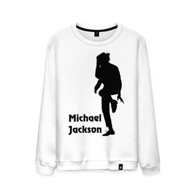Мужской свитшот хлопок с принтом Michael Jackson (15) в Новосибирске, 100% хлопок |  | Тематика изображения на принте: michael jackson | pop | король | легенда | майкл джексон | поп | силуэт