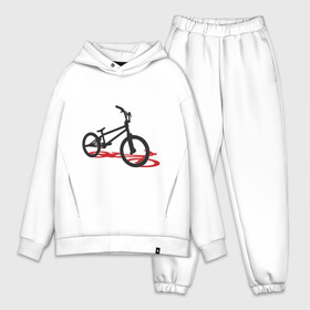 Мужской костюм хлопок OVERSIZE с принтом BMX 1 в Новосибирске,  |  | bmx | велик | вело | велогонки | велорейсинг | велосипед | спортивный велосипед | фрирайд | эктрим