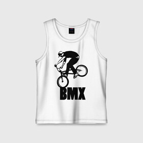 Детская майка хлопок с принтом BMX 3 в Новосибирске,  |  | bmx | free style | бмэкс | велик | вело | велосипедист | фристайл | экстрим | экстримальный