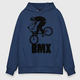 Мужское худи Oversize хлопок с принтом BMX 3 в Новосибирске, френч-терри — 70% хлопок, 30% полиэстер. Мягкий теплый начес внутри —100% хлопок | боковые карманы, эластичные манжеты и нижняя кромка, капюшон на магнитной кнопке | bmx | free style | бмэкс | велик | вело | велосипедист | фристайл | экстрим | экстримальный