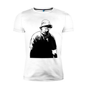 Мужская футболка премиум с принтом Nigga в Новосибирске, 92% хлопок, 8% лайкра | приталенный силуэт, круглый вырез ворота, длина до линии бедра, короткий рукав | Тематика изображения на принте: gangsta | gansta | hip | hip hop | hop | rap | реп | рэп | рэпчина | хип | хип хоп | хоп