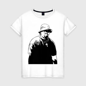 Женская футболка хлопок с принтом Nigga в Новосибирске, 100% хлопок | прямой крой, круглый вырез горловины, длина до линии бедер, слегка спущенное плечо | gangsta | gansta | hip | hip hop | hop | rap | реп | рэп | рэпчина | хип | хип хоп | хоп