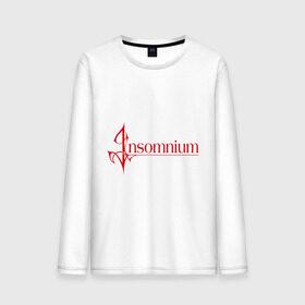 Мужской лонгслив хлопок с принтом Insomnium logo в Новосибирске, 100% хлопок |  | insomnium | insomnium logo | rock | музыка | рок | тяжелый рок | тяжеляк